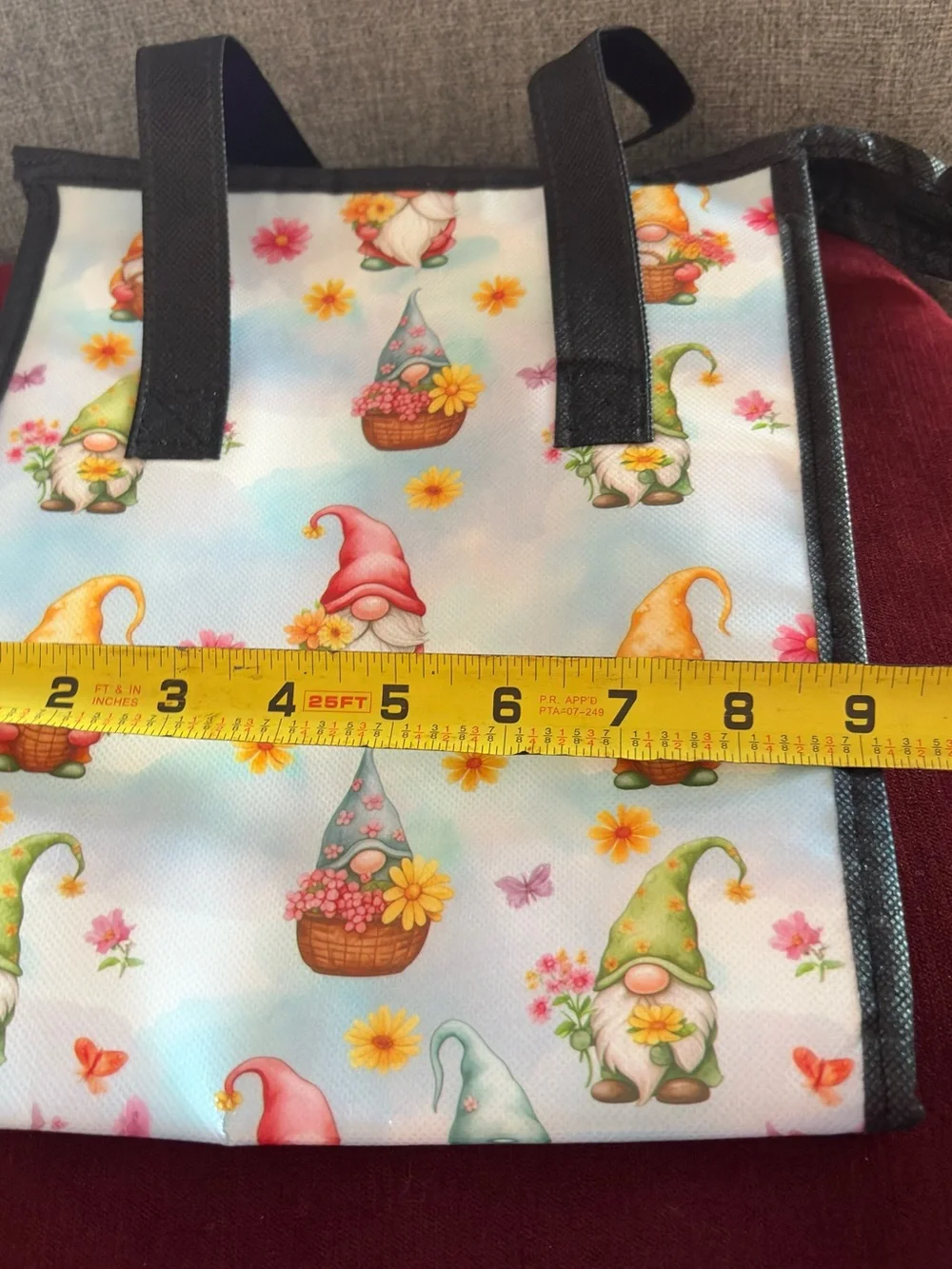 Never Use Thermo Isolated Lunch Bag-11”x9”
